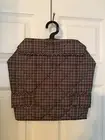 St. John's Bark Quality Pet Apparel Dog Plaid Jacket Large (chest 24-30in)