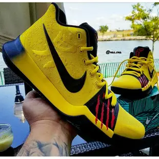 缺貨 2017 九月 Nike Kyrie 3 ‘Bruce Lee’ 籃球鞋 黃 李小龍 AJ1692-700 暫售