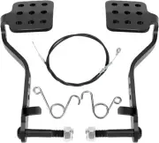 Go Kart Pedals,Go Cart Brake Pedal with 71” Throttle Cable Kit for Predator 196C