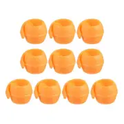 20pcs Sewing/Embroidery Machine Thread Spool Savers No Loose Ends, Orange