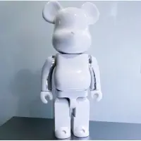 在飛比找蝦皮購物優惠-二手 正版 400% 庫柏力克熊 be@rbrick 白熊 