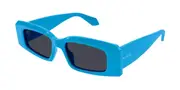 Azzedine Alaia AA0078S 003 Women’s Sunglasses Blue Size 53