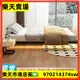 鐵藝床鋼木懸空床1.5米雙人床現代簡約出租屋實木床加固1米單人床