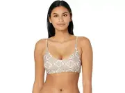 NWT O'Neill Trestles Alexa Tile Bikini Top sz S Canyon Clay