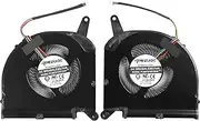 Replacement CPU+GPU Cooling Fan for Gigabyte Aero 15 OLED, Aero 17 HDR XA, RP75XA RP77XA, Cooling Fan for Aorus 15G 17G YB XB WB KB SB YC XC YD XD KD, P/N: PLB07010S12HH (0.28 Inch Thick)