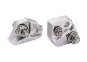 BLOX Short Shift Adapter for RSX/01-05 Civic Non-Si - Silver (for: Honda)