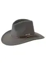 Thomas Cook Crushable Hat Made From Pure Wool Felt in Grey