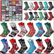 Advent Calendar 2024 Women Advent Calendar Socks Women's 24 Pairs Gifts for Advent Calendar Women Christmas Calendar 2024 for Women Christmas Socks Wo