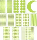 Glow in the Dark Stars for Ceiling, Large Moon, 858Pcs Glowing Star Stickers Inc