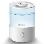 Stelive 2.5L Humidifier for Bedroom Children's Room, Cool Mist Humidifier and Essential Oil Diffuser Combo, Top Fill Humidifier for Baby, Home, Plant