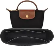Sunshine Smile Pliage Organiser Mini for Longchamp Bag, Insert for Women's Mini Size