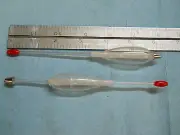 2 NEW PLASTIC CASTING SLIP BOBBERS/FLOATS HIGH WIND CONDITIONS BF-5
