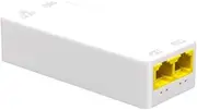 Dpaaoyer 2 Port POE Repeater 10/100Mbps 1 to 2 PoE Extender with IEEE802.3Af/at Plug&Play 48V for PoE Switch NVR IP Camera AP