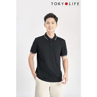 男士斜邊納米竹 Polo 衫 TOKYOLIFE C7POL507M