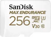 Sandisk Max Endurance Microsdxc Card SQQVR 256G (120 000 HRS) UHS-I C10 U3 V30 1
