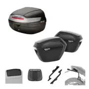 Set SHAD Bauletto SH37 & Suitcases SH23K 3P Um Renegade 125 Commando 2019-2024