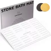 NORTHSONG Large Diatomite Earth Bath Mat,Stone Bath Mat,Washable Rugs,Bathtub...
