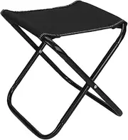 Folding Maza Full Folding Stool Pocket Folding Stool Car Stool Stool Fishing Stool Travel Casual Chair Black S