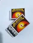 Safety MATCHSTICK BOX Made in Sri Lanka "ALADDIN" Wax Matches 45 Sticks