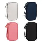 Travel Storage Bag Hard for Shell Data Cable Gadget Portable for