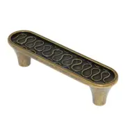 10 Pack Amerock Playful Nature BP26112-R2 Weathered Brass 3"cc Cabinet Handles
