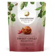 Macadamias Australia Macadamia Nuts Sweet Chilli 110g x 8