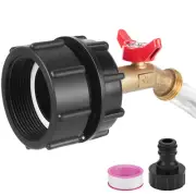 IBC Tank Adapter, 2.36'' Fine Thread Adapter for 275-330 Gallon IBC Tote Tank