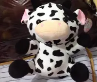 在飛比找Yahoo!奇摩拍賣優惠-全新大牛牛牛乳牛娃娃高約30公分