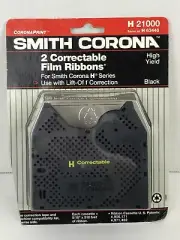 Smith Corona H21000 Correctable Film Ribbons 2 pack H63446