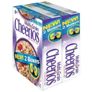 Multigrain Cheerios - 18.75 Ounce boxes - 2 Pack
