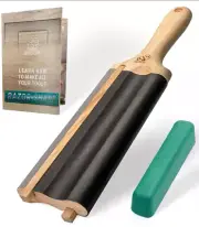 Beavercraft LS5P1 Wood Carving Strop Wood Carving Gouge Hook Knife Sharpening