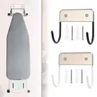 Home Ironing Board Holder Wall Hanging Ironing Board Hanger for Bathroom