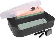 Avanti Edge Master Ultimate Corundum Whetstone Sharpening Kit, 400/1000 & 3000/8000 Grit, Multicolor