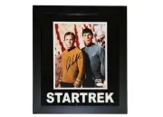 William Shatner Signed Star Trek 8x10 Framed Captain Kirk Photo JSA