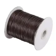 Beading Thread Bracelet Weave Craft Cord 2mm 78M/Roll, Dark Brown