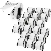 20Rolls Compatible DK-2205 Replacement 2-3/7"x100’ for Brother QL-1110NWB QL-800