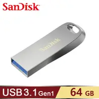 在飛比找PChome24h購物優惠-【SanDisk】ULTRA LUXE CZ74 USB 3