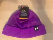 UNDER ARMOUR GIRLS BEANIE CAP OSFA ~NEW W/TAGS~