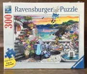Ravensburger Evening Sun Over Santorini 300 Pc Large Format Puzzle 2022 New