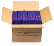 PURPLE Unscented Incense Sticks 11" Bulk Wholesale - Natural Joss Blanks