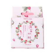 45pcs/lot Strawberry Cheese Label Stickers Decorative Stationery Stickers Scrapbooking Diy Diary Album Stick Label