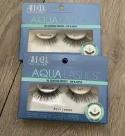 Ardell False Lashes Aqua 341, Water Activated False Lashes pack of 2 NWT Ardell