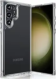 MEZON Ultra Slim Case for Samsung Galaxy S23 Ultra – Premium Crystal Clear Case – Shock Absorption, Wireless Charging Compatible (Galaxy S23 Ultra, Gel Clear)