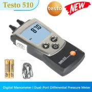 Testo 510 Digital Manometer for Air Conditioning Systems and Ventilation Ducts