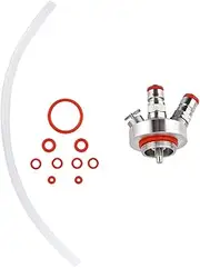 Keg Tap Dispenser, Wide Application Beer Tap Dispenser Sturdy Stainless Steel Complete for Home