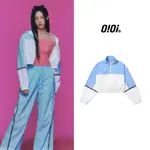 [OIOI] NEW JEANS MINJI LOGO LINE CROP 風衣(新牛仔褲明治)