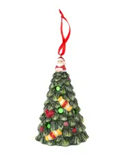 Spode LED Multicolor Christmas Tree Ornament