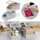 Grey Hat Storage Box Multi-purpose Hat Rack Baseball Hat