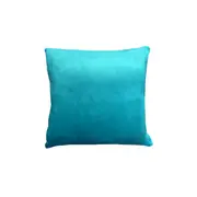 Alastairs Augusta Faux Mink Square Cushion Emerald - Green
