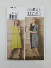 Vogue Sewing Pattern 9254 V9254 Fitted Dress 2 styles Pattern Size 14-22 NEW